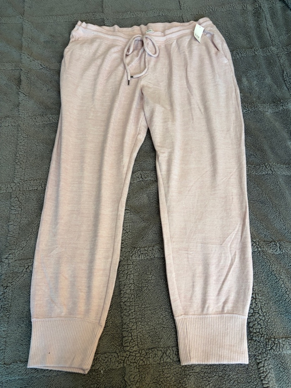 GAP Women's Drawstring Joggers in Light Mauve